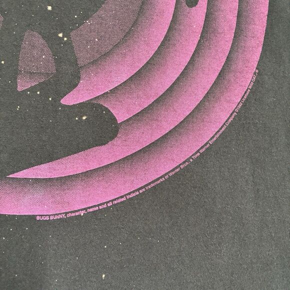 VTG 90s Bugs Bunny Shadow Shirt Mens XL Looney Tunes Made In USA Distressed Fade - Picture 5 of 14